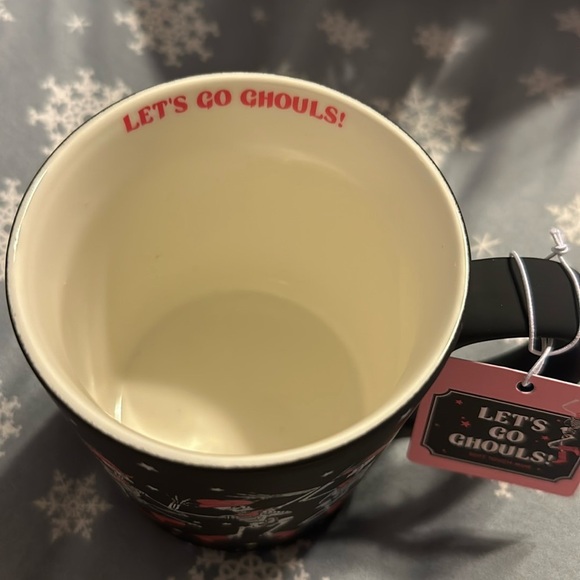 Halloween cowboy skeleton soft touch coffee mug - Picture 3 of 5